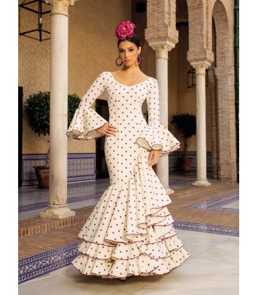 Traje de Flamenca Modelo Azahar