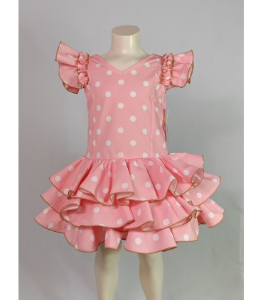 Vestido Infantil Flamenca Modelo Candela