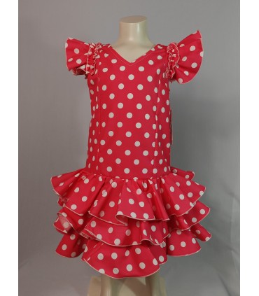 Vestido Infantil Flamenca Modelo Candela