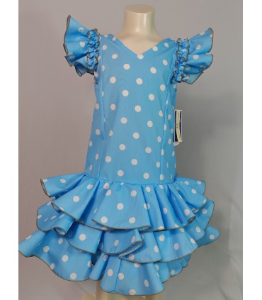 Vestido Infantil Flamenca Modelo Candela