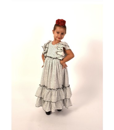 Vestido Infantil Flamenca Modelo Victoria