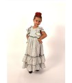 Vestido Infantil Flamenca Modelo Victoria
